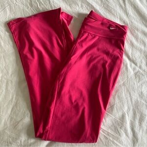 Vintage nike dri-fit bright pink pants